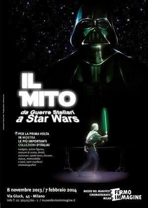 Mostra evento Star Wars al Museo Fermo Immagine di Milano fino al 7 febbraio 2014