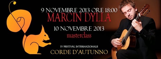 Concerti gratis a Milano: sabato 9 novembre 2013 Marcin Dylla in concerto al Centro Asteria