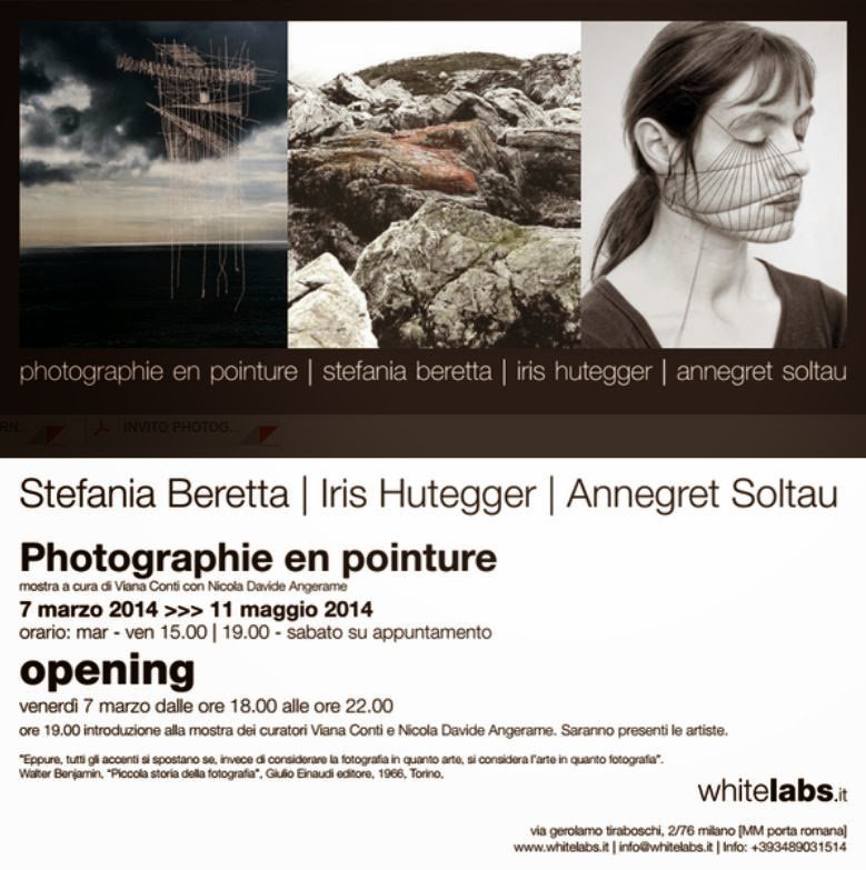 vernissage a Milano: mostra di Fotografia Cucita Photographie en Pointure il 7 marzo