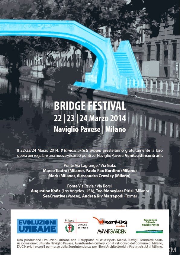 Bridge Festival a Milano da sabato 22 marzo