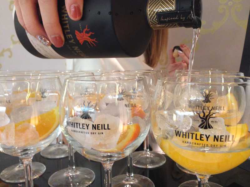 Gin Whitley Neill in degustazione al festival