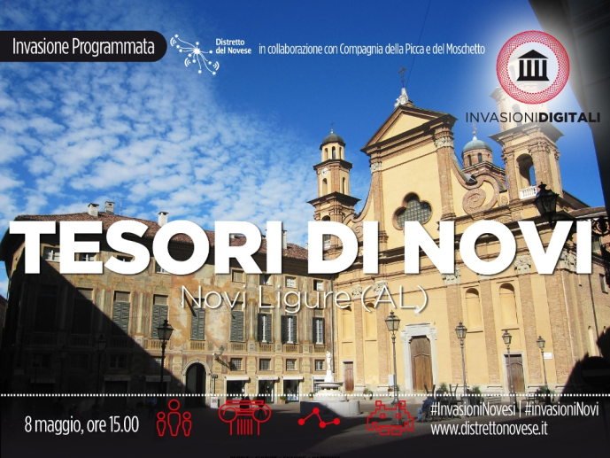 Cosa fare fuori Milano Domenica 8 maggio: Invasioni Digitali a Novi Ligure