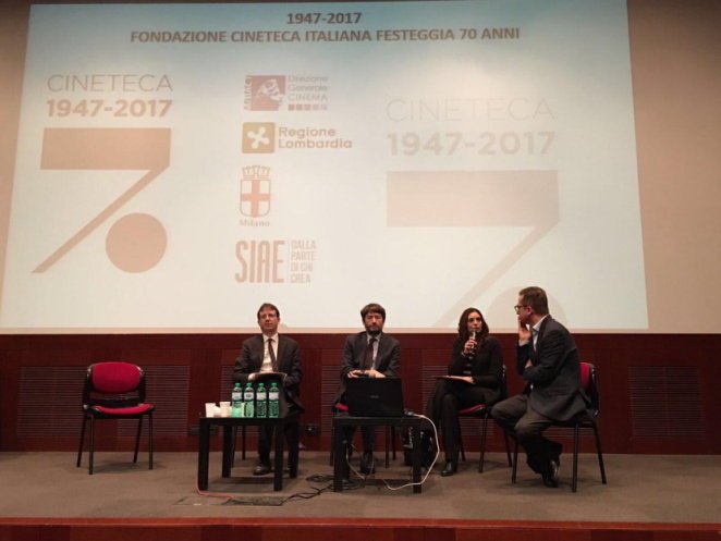 CINETECA70: 1947-2017 I primi 70 anni della Cineteca Italiana di Milano: conferenza stampa allo Spazio Oberdan