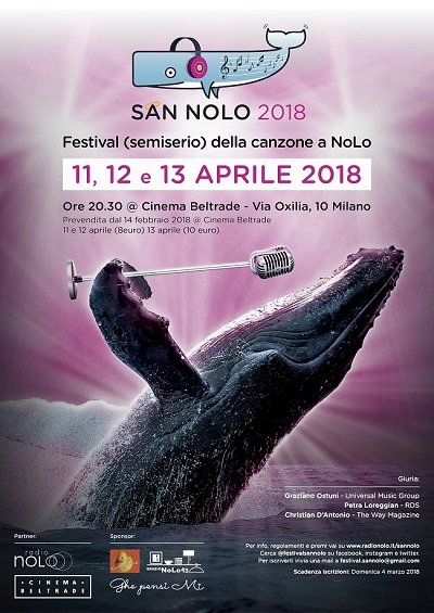 Cosa fare a Milano fino a domenica 15 aprile: SanNolo - festival canoro
