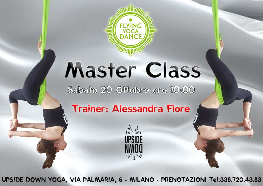 cosa fare sabato 20 ottobre a Milano Flying Yoga Dance Master Class