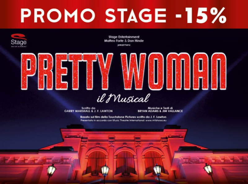 Pretty Woman il Musical a Milano: biglietti in sconto