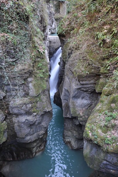 Le Cascate in Lombardia. L'Orrido di Bellano