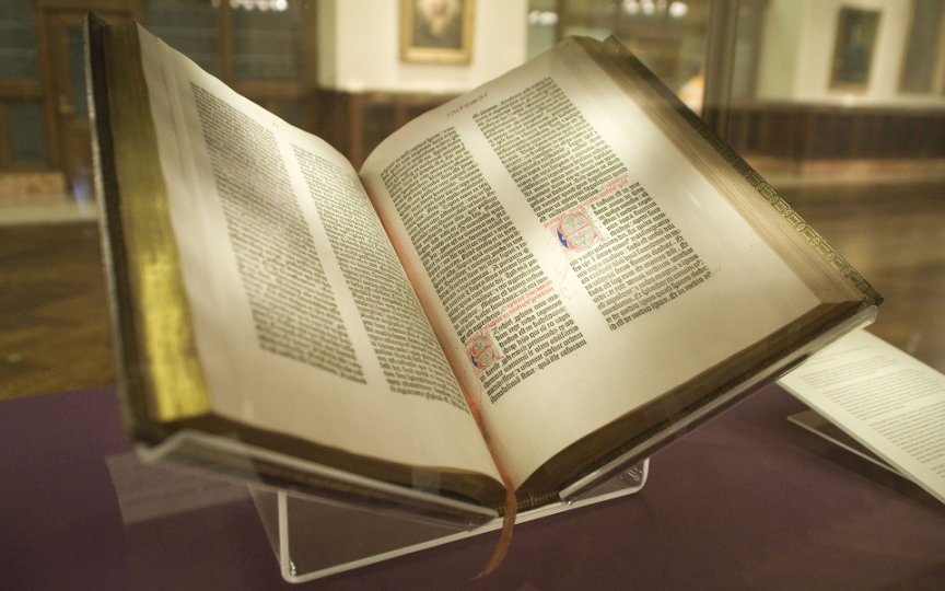 Bibbia di Gutenberg, New York Public Library