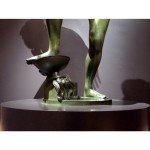 Particolare da "Il puro folle" (Parsifal) Opera in bronzo del 1930 Milano - Fondo Ambiente Italiano