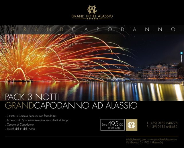 Capodanno 2015 al Grand Hotel Alassio