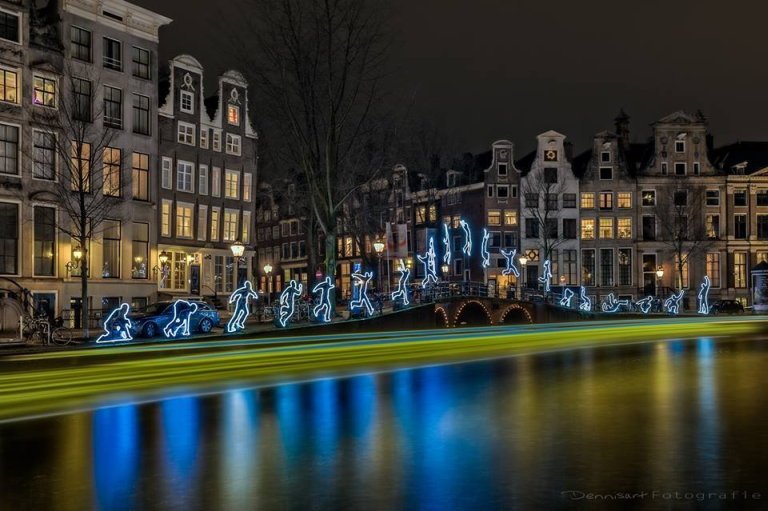 Capodanno 2016: Amsterdam Light Festival