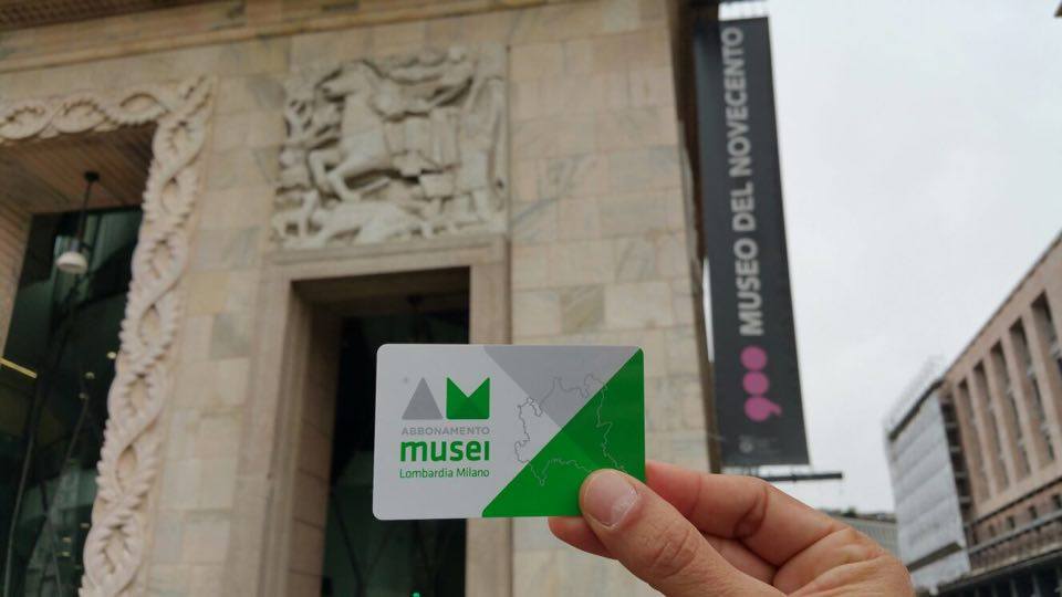 Museo del Novecento di Milano e tessera Abbonamento Musei Lombardia