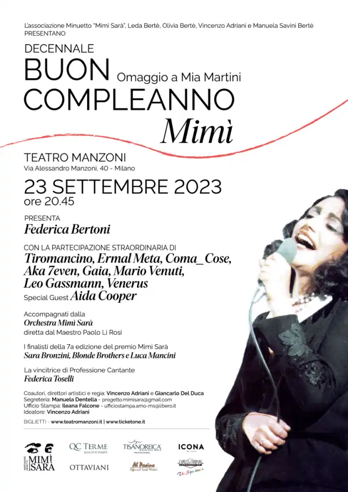 Buon compleanno Mimì al Teatro Manzoni di Milano