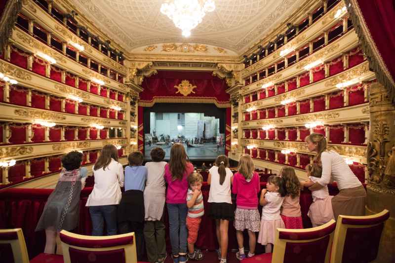 La Scala per i bambini visita guidata gratuita 24 settembre