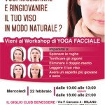 22 febbraio: corso di Yoga Facciale al Centro Benessere IL GIGLIO di Milano