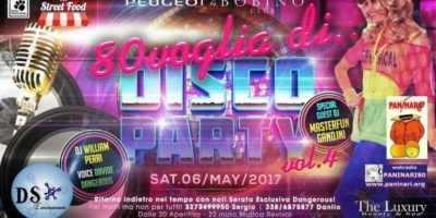 Sabato 6 maggio al Bobino Club di Milano torna 80voglia di Disco Party