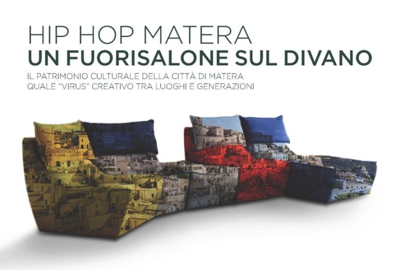 Fuorisalone 2017 a Milano: Hip Hop Matera. Un Fuorisalone sul divano