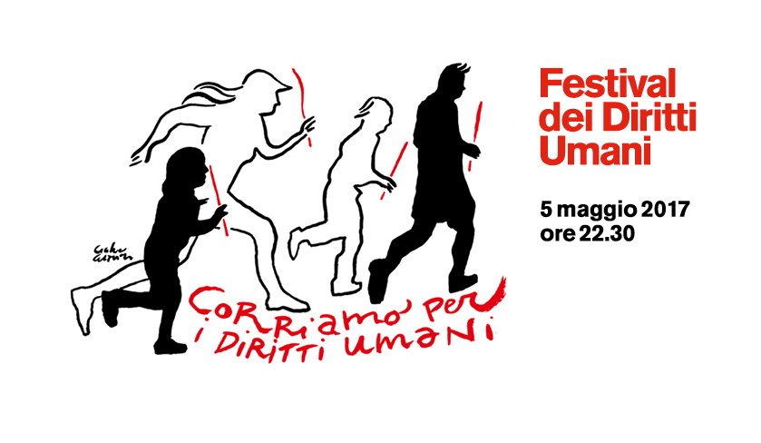 Milano: venerdì 5 maggio, alle ore 23, corriamo per i Diritti Umani. Partenza dalla Triennale di Milano
