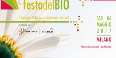 Sabato 6 maggio: a Palazzo Giureconsulti, Milano, la Festa del Bio - Il biologico italiano in movimento. Per tutti!