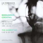 28 giugno e 18 luglio: Midsummer Cocktail in Terrazza Palestro a Milano