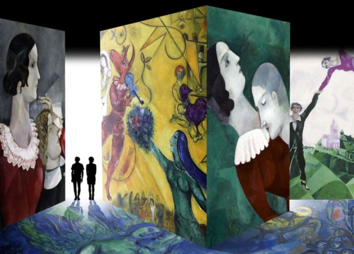 milano chagall mostra museo della permanente
