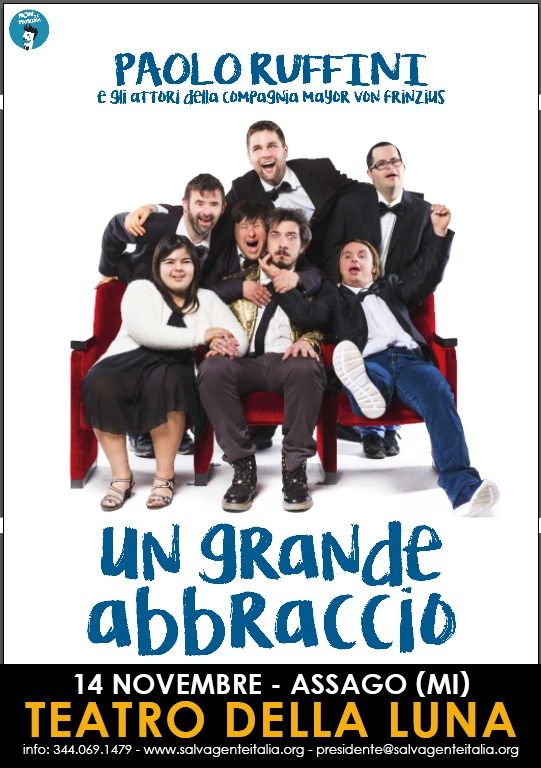 14 novembre: Un grande abbraccio con Paolo Ruffini al Teatro della Luna