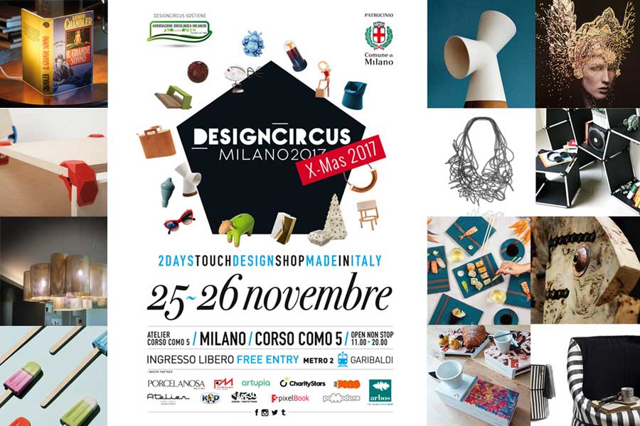 Sabato 25 e domenica 26 novembre a Milano: DesignCircus X Mas edition 2017