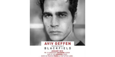 Avin Geffen dei Blackfield live alla Salumeria della Musica di Milano