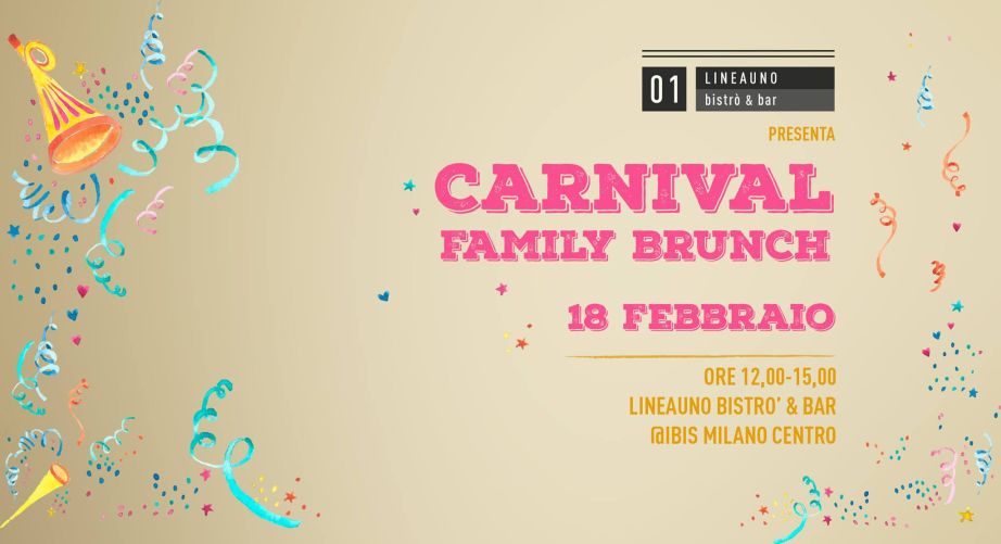 milano Carnival Family Brunch hotel ibis centro