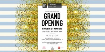 Giovedì 24 maggio: LineaUno Grand Opening a Milano