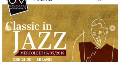 L'Orchestra Antonio Vivaldi per Telethon a "Classic in Jazz"