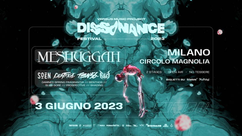sabato 3 giugno 2023: Dissonance Festival 2023 al Circolo Magnolia