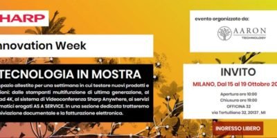 Dal 15 al 19 ottobre: Innovation Week - Tecnologia in mostra a Milano