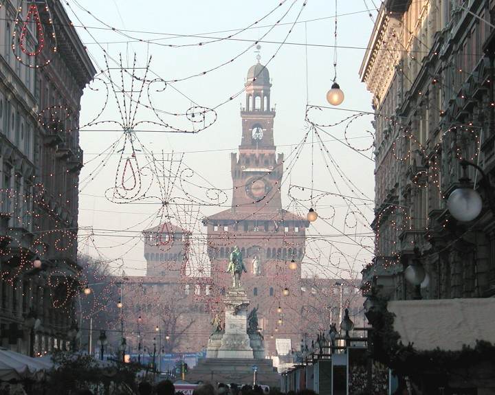Vacanze di Natale a Milano: Castello Sforzesco