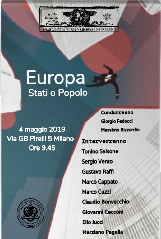 Conferenza a Milano: Europa, Stati o Popolo