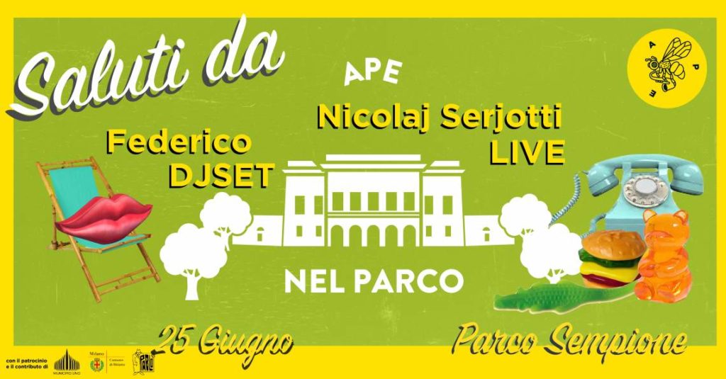 Eventi del 25 giugno a Milano: Ape nel Parco Sempione #4