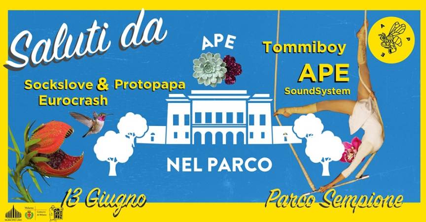 Giovedì 13 giugno a Milano: Ape nel Parco Sempione #2