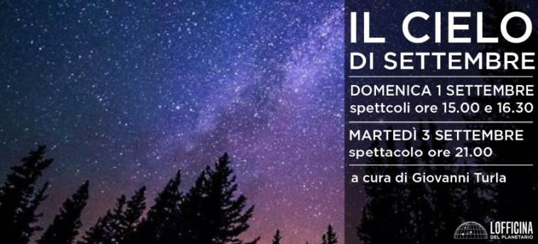 cosa fare Domenica 1 settembre a Milano: scopri il cielo di Settembre con Giovanni Turla al Planetario Civico
