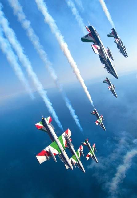 Le Frecce Tricolori portano l’acrobazia del volo nei cieli di Linate con l’Air Show Linate 2019