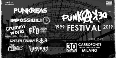 Cosa fare venerdì 30 agosto a Milano: Punkadeka Festival 1999-2019 al Carroponte