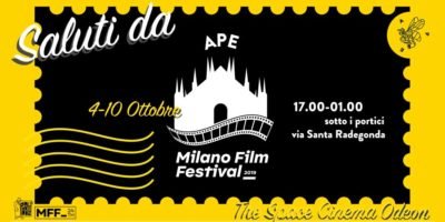 Ape in Duomo per il Milano Film Festival dal 4 al 10 ottobre