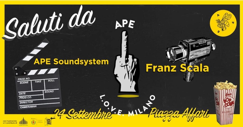 Eventi del 24 settembre a Milano: Ape in Piazza Affari 6 - One last night