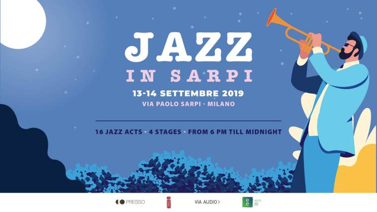 cosa fare a Milano Venerdì 13 e sabato 14 settembre: Jazz in Sarpi 2019