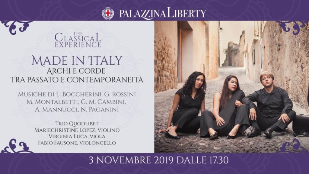Domenica 3 novembre a Milano ritorna #TheClassicalExperience con il Trio Quodlibet in un concerto tra passato e contemporaneità.