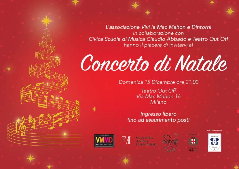 Vivi la Mac Mahon e Dintorni: ‎Concerto di Natale al Teatro Out Off