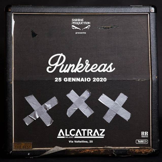 Concerto speciale dei Punkreas all'Alcatraz di Milano