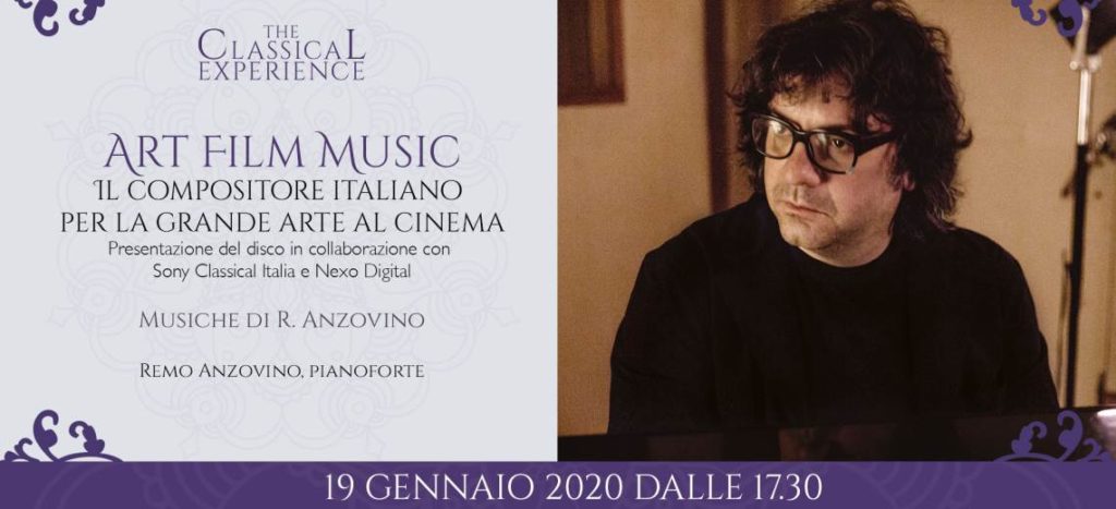 Art Film Music: presentazione del disco di Remo Anzovino in Palazzina Liberty a Milano