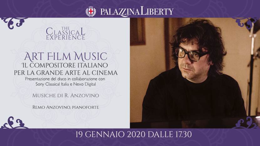 Art Film Music: concerto in Palazzina Liberty domenica 19 gennaio