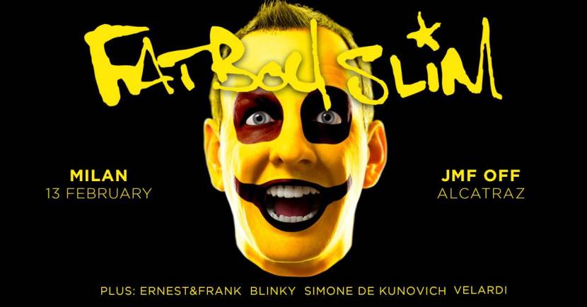 Fatboy Slim live all’Alcatraz di Milano il 13 febbraio: biglietti e altre info utili