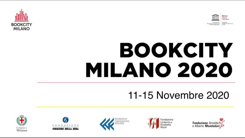 BookCity Milano 2020: dall'11 al 15 novembre la grande festa partecipata dei libri, degli autori, dei lettori e dell'editoria